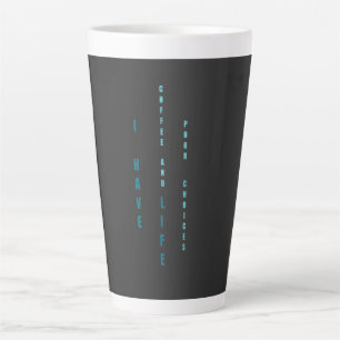 I HAVE LIFE  limited edition 781 pieces Latte Mug