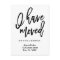 I Have Moved | Simple Modern Typography