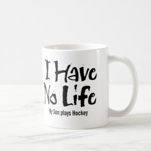 I Have No Life (Black) Coffee Mug