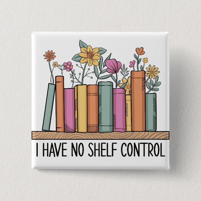 I have no shelf control 2 inch square button (Front)