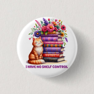 I have no shelf control kitty 1 inch round button