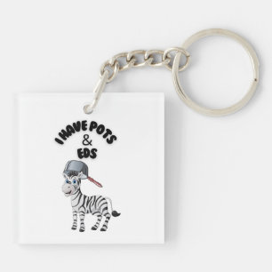 I Have POTS & EDS Keychain