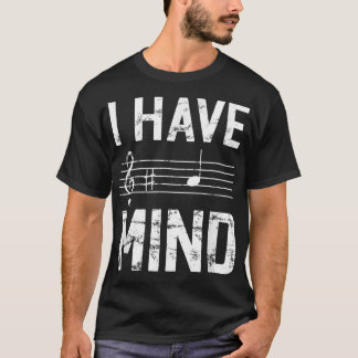 I Have Sharp Mind Sheet Music Instrumentalist T-Shirt