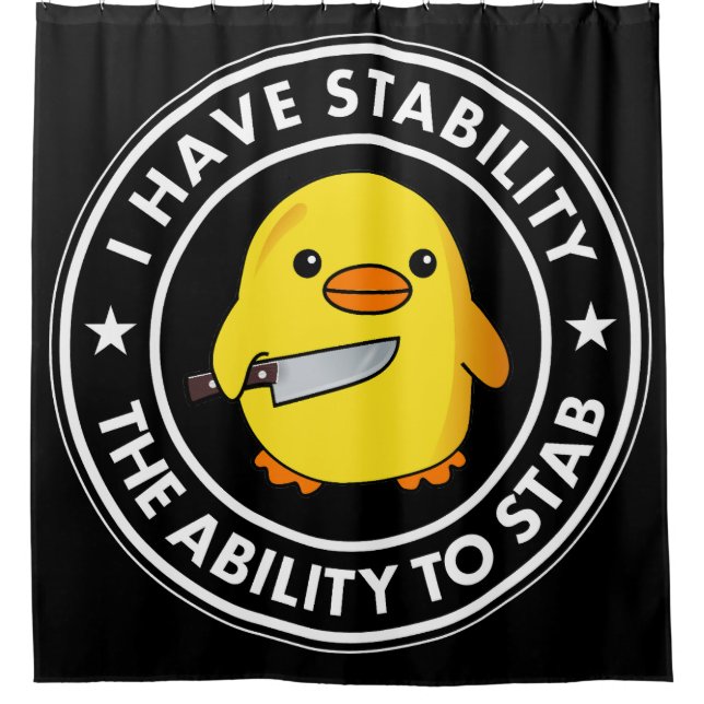 I Have Stability Ability To Stab Funny (Front)