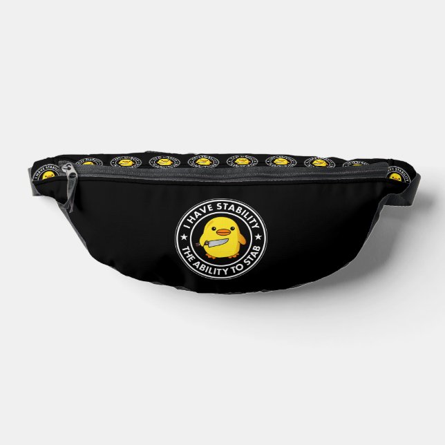 I Have Stability Ability To Stab Funny Fanny Pack (Lay Down)