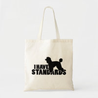 I have standards - standard poodle silhouette gear