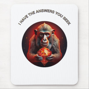 i Have The Answers You Seek Mouse Pad