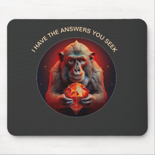 i Have The Answers You Seek Mouse Pad