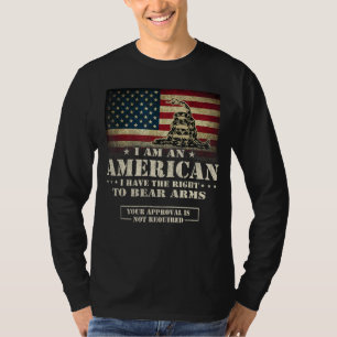 I Have The Right To Bear Arms - 2nd Amendment Gun T-Shirt