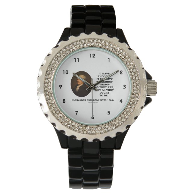 I Have Thought It My Duty Exhibit Realist Hamilton Watch (Front)