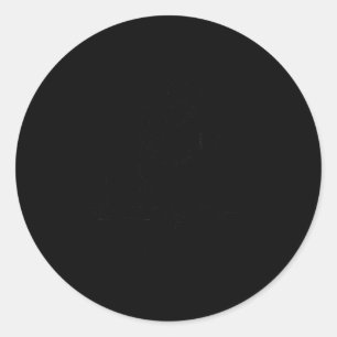 I Have To Say Weird Stuff Or I'll Die Funny Frog M Classic Round Sticker