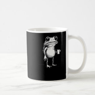 I Have To Say Weird Stuff Or I'll Die Funny Frog M Coffee Mug