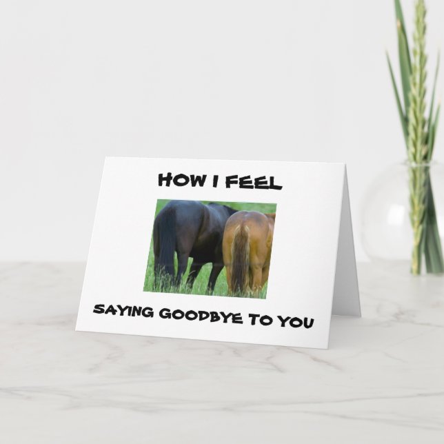 I HAVE TO TURN MYSELF AROUND **DON'T LEAVE** CARD (Front)