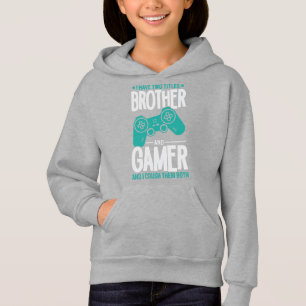 I Have Two Titles Brother And Gamer, Funny Gamer