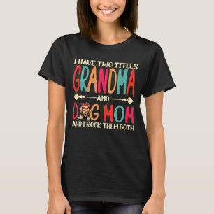 I Have Two Titles Grandma And Chesapeake Bay Retri T-Shirt