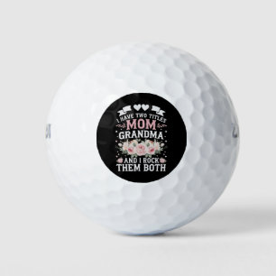 I Have Two Titles Mom And Grandma Cute Mothers Day Golf Balls