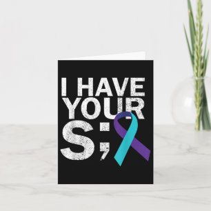 I Have Your Six Suicide Awareness Month Suicide Pr Card
