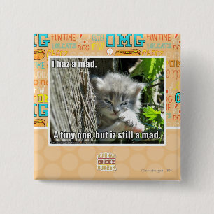 I haz a mad 2 inch square button