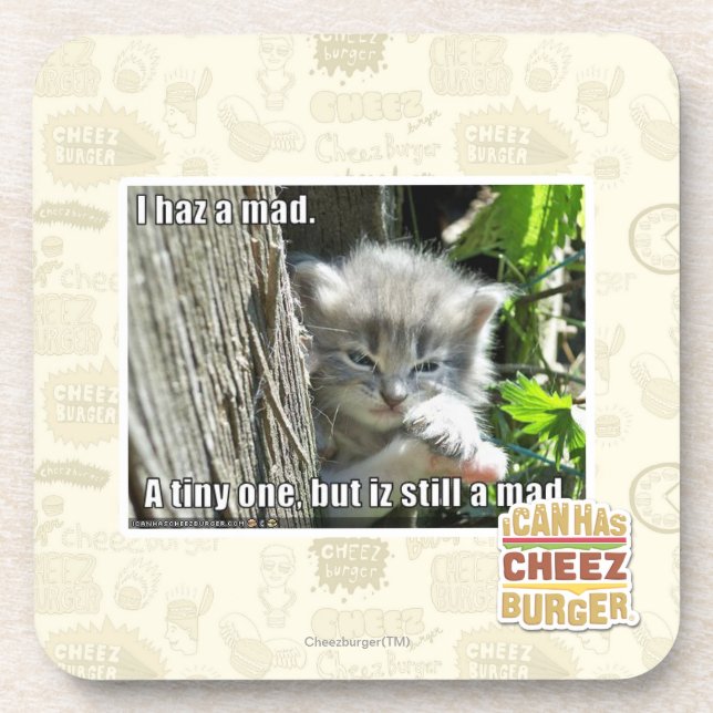 I haz a mad coaster (Front)