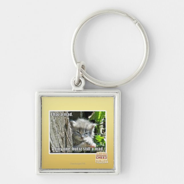 I haz a mad keychain (Front)