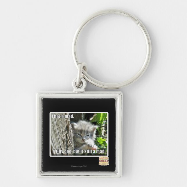 I haz a mad keychain (Front)