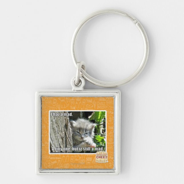 I haz a mad keychain (Front)