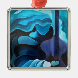 I hear music in the air 2010 metal ornament