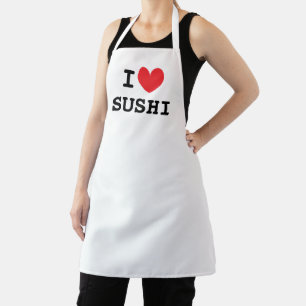 I hear sushi kitchen apron for sushi lovers