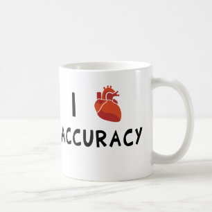I Heart Accuracy Coffee Mug