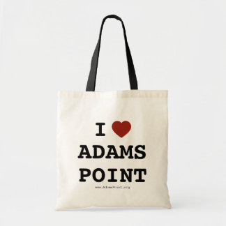 I heart Adams Point Tote Bag