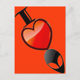 I *Heart* Aliens Postcard