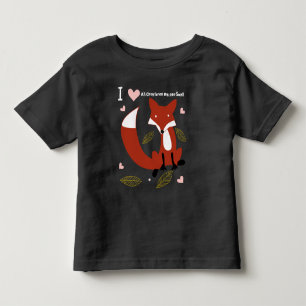I Heart All Creatures Big and Small Toddler T-shirt