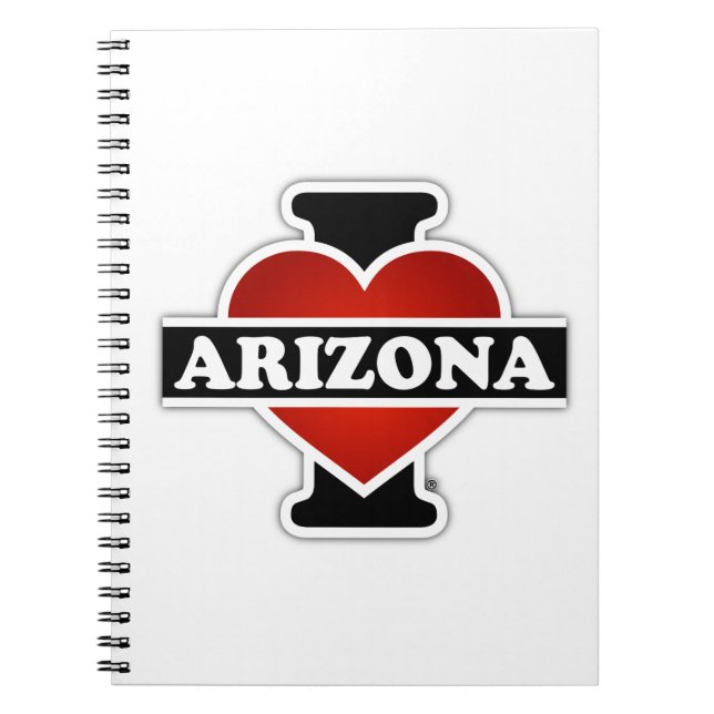 I Heart Arizona Notebook (Front)