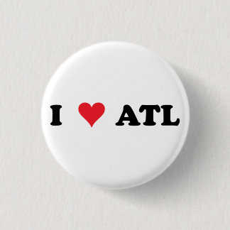 I-Heart-ATL-button-graphic 1 Inch Round Button