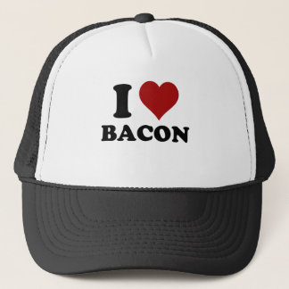 I HEART BACON TRUCKER HAT