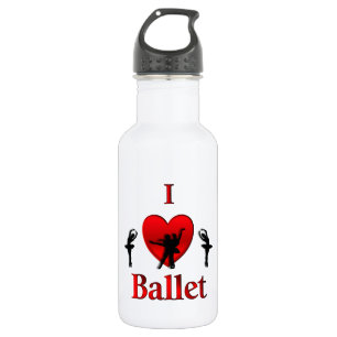 I Heart Ballet 532 Ml Water Bottle