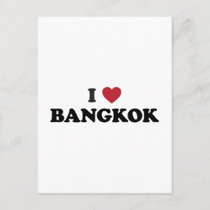 I Heart Bangkok Thailand Postcard