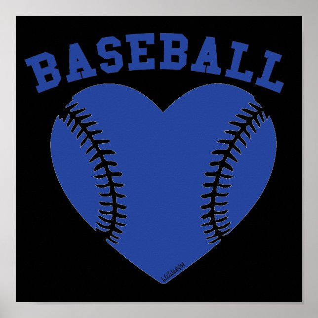 I HEART BASEBALL                                   POSTER (Front)