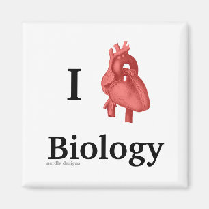 i heart biology magnet