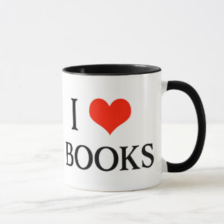 I Heart Books Mug