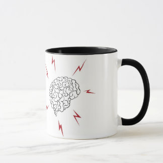 I heart BRAINS mug