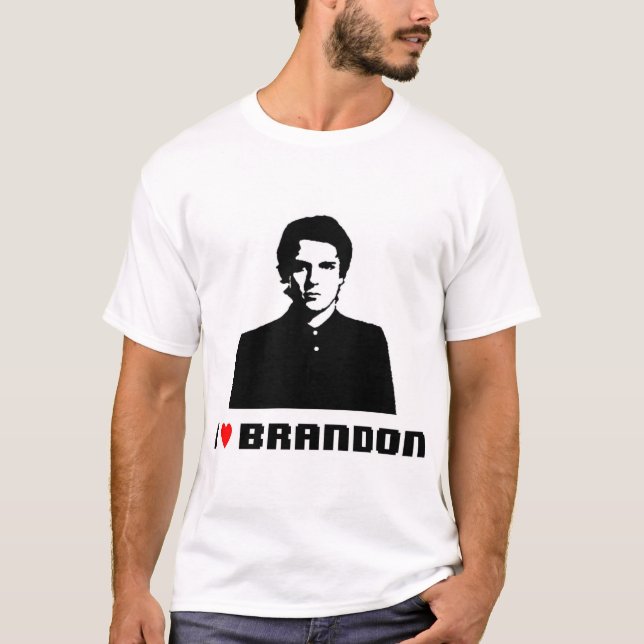 i heart brandon T-Shirt (Front)
