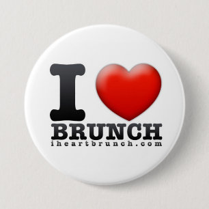 I Heart Brunch Button