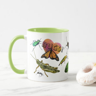 I Heart Bugs! Insects Mug