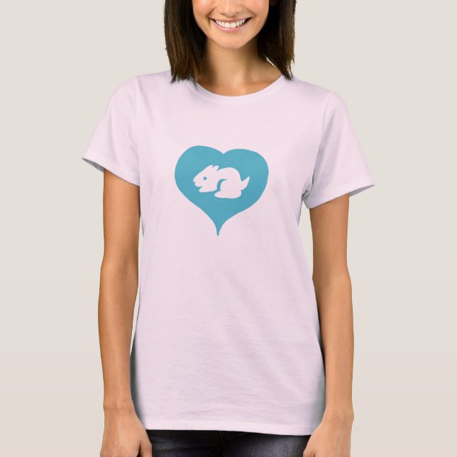 I Heart Bunnies Tee (Front)