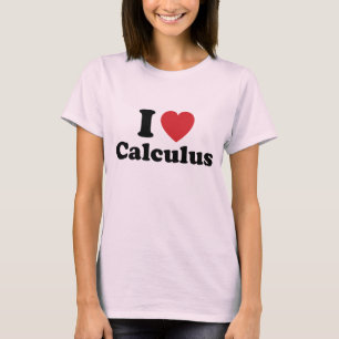 I Heart Calculus T-Shirt