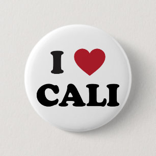 I Heart Cali Colombia 2 Inch Round Button