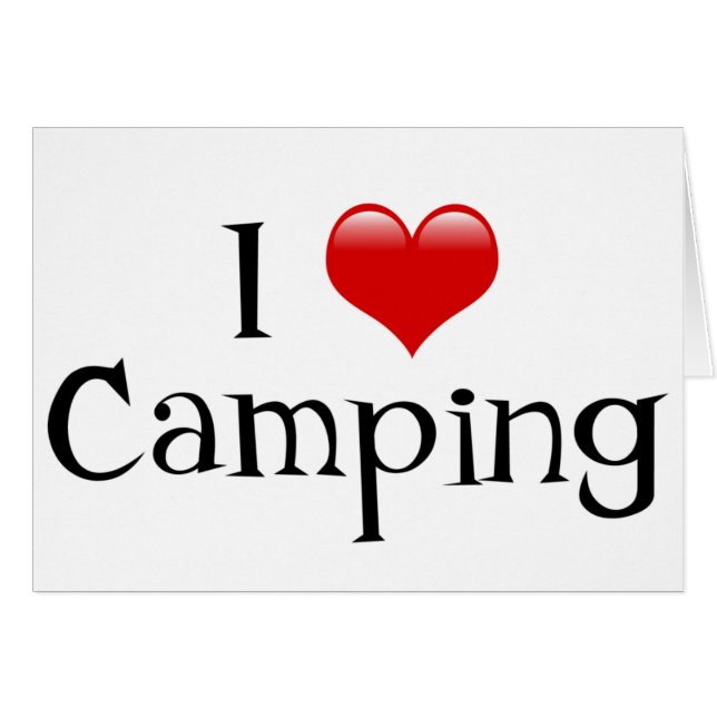 I Heart Camping (Front Horizontal)