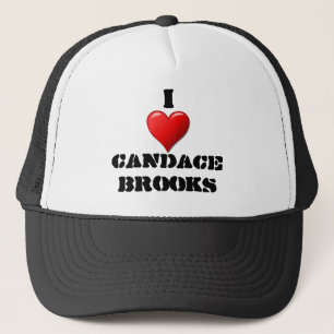 I heart Candace Brooks Trucker Hat