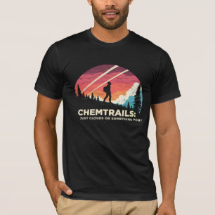  I Heart Chemtrails T-Shirt: Funny Conspiracy  T-Shirt